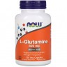 Аминокислота NOW FOODS L-GLUTAMINE, 500 мг - 120 капсул NS26190