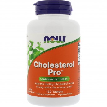 Бад NOW Cholesterol Pro, Холестерол про - 120 таблеток Бад NOW Cholesterol Pro, Холестерол про - 120 таблеток