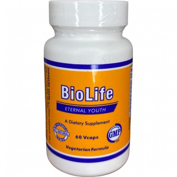 БАД сердечно-сосудистые NOW FOODS Dhea Bio Life, 50 мг, 60 капсул NS5031