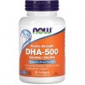 Биологически активная добавка NOW FOODS DHA-500 (Омега-3), 500 мг - 90 капсул NS31077