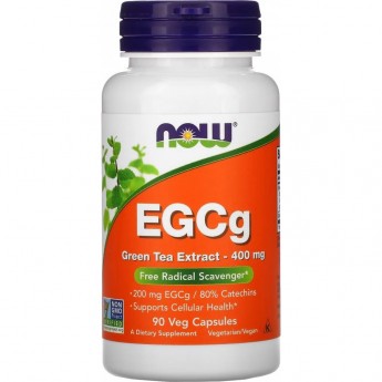 Экстракт зеленого чая NOW FOODS EGCG 400 мг Экстракт зеленого чая NOW FOODS EGCG 400 мг