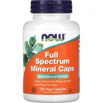 Минеральный комплекс NOW FOODS FULL SPEKTRUM MINERALS, 120 капсул Минеральный комплекс NOW FOODS FULL SPEKTRUM MINERALS, 120 капсул